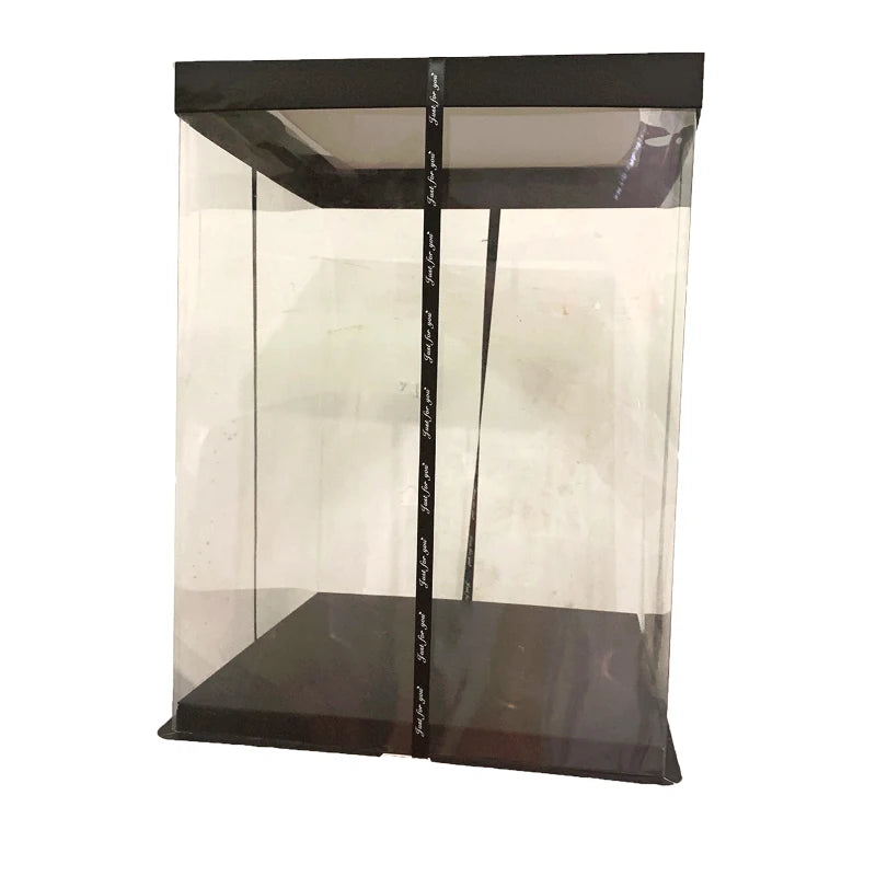 25Cm Artificial Teddy Rose Flower Bear with Box Romantic Valentines Day Gift Girlfriend Anniversary Wedding Party Supplies